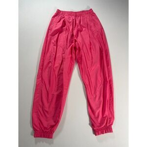 VTG 90's Nike Elite Spellout Shiny Ballon Baggy Windbreaker Pants Women's M